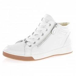 Ara - Leather High Top Trainers White - 44499