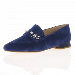 Caprice - Suede Loafers Navy - 24203
