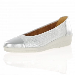 Gabor - Low Wedge Pumps Silver - 042.61