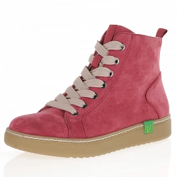 Jana - Vegan Lace up Ankle Boots Old Rose - 25280