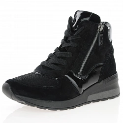 Waldlaufer - Side Zip Ankle Boots Black - 939H82