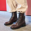 Rieker - 75431-35 Military Boots Dark Merlot 2
