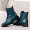 Remonte - D8671-12 Lace Up Ankle Boots, Petrol 2