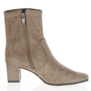 Caprice - 25354 Vegan Block Heeled Sock Boots Cafe 4