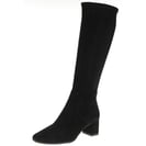 Caprice - 25547 Block Heel Sock Boots, Black 2