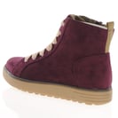 Jana - 25280 Vegan Lace Up Ankle Boots - Bordeaux 4
