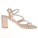 Lunar - Toulouse Block Heel Sandal, Champagne 3