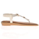 Lunar - Zentara Sandals, White 3