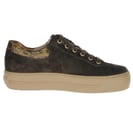 Paul Green - 5567 Suede Flatform Trainers, Brown 4