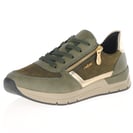 Rieker - 58902-54 Casual Side Zip Shoes - Olive Combi 2