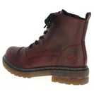 Rieker - 78202-35 Flat Biker Boots, Dark Red 4