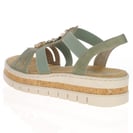 Rieker - V4949-52 Platform Sandals, Green 4
