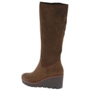 Susst - Becky Wedge Sock Boots Brown 3