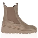 Tamaris - 25489 Leather Chelsea Boots, Taupe 4