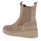 Tamaris - 25489 Leather Chelsea Boots, Taupe 3