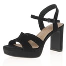 Tamaris - 28309 Dressy Platform Sandals, Black 2