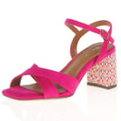 Tamaris - 28362 Block Heeled Sandals, Fuchsia 2