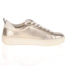 Tamaris - 83707 Comfort Side Zip Trainers Light Gold 4