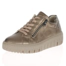 Waldlaufer - 941005 Side Zip Shoes, Metallic Taupe 2
