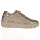 Waldlaufer - 941005 Side Zip Shoes, Metallic Taupe 3