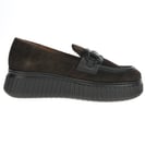 Wonders - 5203 Platform Loafers, Brown 4