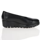 Wonders - 33100 Fly Wedge Pumps Black 4