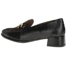 Wonders - 6030 Loafers, Black/Leopard 3