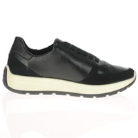 Ara - 25112 New York Side Zip Trainers - Black 2