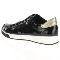 Ara - 34432 Side Zip Patent Shoes - Black 3