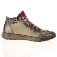 Ara - 50022 Rom 2.0 Ankle Boots - Taupe Metallic 2