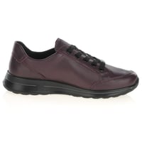 Ara - 54801 Osaka Side Zip Trainers, Merlot 3