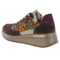 Ara - 57702 Garda Wedge Trainers, Brown Multi 2
