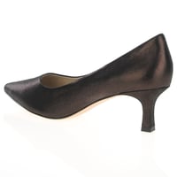 Caprice - 22401 Kitten Heel Court Shoes - Mahogany Metallic 2