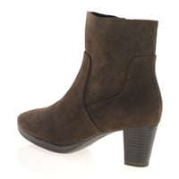 Caprice - 25327 Heeled Ankle Boots, Dark Brown 2