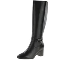 Caprice - 25528 Leather Knee Boots - Black 2