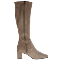 Caprice - 25547 Block Heel Sock Boots, Cafe 2