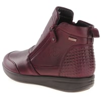 G-Comfort - P-6505R Waterproof Twin Zip Ankle Boots - Burgundy 2