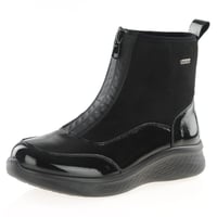 G-Comfort - P-817S Waterproof Ankle Boots - Black Patent 2