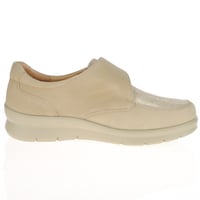 G-Comfort - P-8261PF Extra Wide Velcro Shoes - Beige 2
