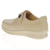 G-Comfort - P-8261PF Extra Wide Velcro Shoes - Beige 3