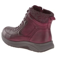 G-Comfort - R-5189-7R Waterproof Side Zip Ankle Boots - Burgundy 2