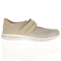 G-Comfort - S-822PF Velcro Shoes - Beige Multi 2