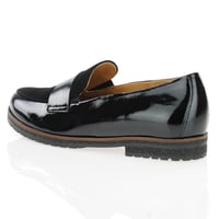 Gabor - Elder Flat Patent Loafers, Black 2