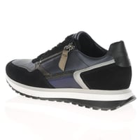 Gabor - Hollywell Side Zip Trainers - Black Combi 2