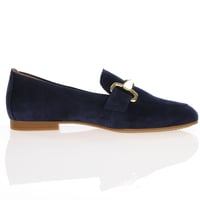 Gabor - Flat Suede Loafers Dark Navy - 211.36 3