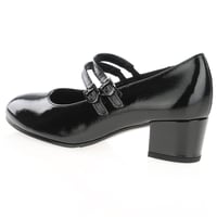 Gabor - Belva Mary Jane Shoes - Black Patent 2