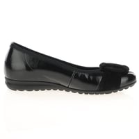 Gabor - Forrest Flat Ballerina Pumps - Black 3