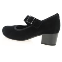 Gabor - Fortune Mary Jane Suede Shoes - Black 2