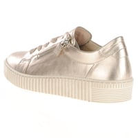 Gabor - Wisdom Twin Zip Trainers - Pewter 2
