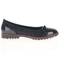 Gabor - Assist Flat Bow Pumps, Dark Navy 3